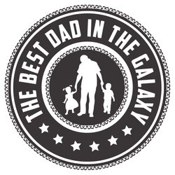 The Best Dad In The Galaxy Svg, Fathers Day Svg, Best Dad Svg, The Galaxy Svg, Best Galaxy Svg, Son Svg, Daughter Svg, F