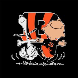 Cincinnati Bengals Snoopy And Peanut Svg, Sport Svg, Bengals svg, Cincinnati Bengals svg, Snoopy Svg, Peanut Svg, Love