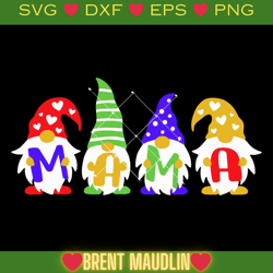 Mama Gnomes Svg, Gnomes Svg, Mother Funny Svg, Mother