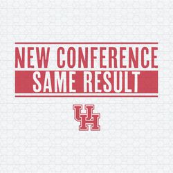 Houston Basketball New Conference Same Result Svg1