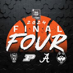 Mens Basketball March Madness 2024 Final Four SVG