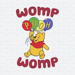 Pooh Womp Womp Balloons Meme SVG