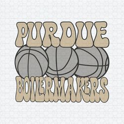 Purdue Boilermakers Vintage NCAA Basketball Team Svg