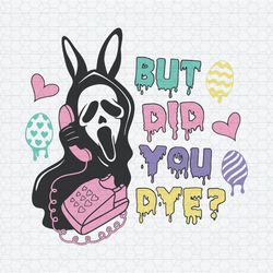 Easter Horror But Did You Die SVG