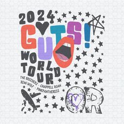2024 Guts World Tour Olivia Rodrigo SVG