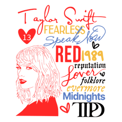 Taylor Swift All Too Well Svg Taylor 2023 Tour Svg Instant Download File
