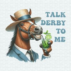 Talk Derby To Me Horse Race Man PNG