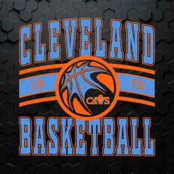 Cleveland Basketball 1970 Nba Team SVG