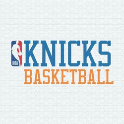 Vintage Knicks Basketball Nba Team SVG