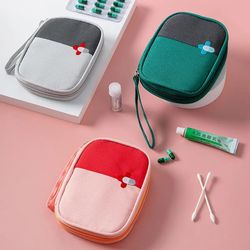 Small Portable Medicine Bag for Outdoor Travel, Waterproof First Aid Kit, Compact Emergency Medicine, Equipment Bag
