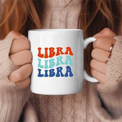Libra Coffee Mug, Zodiac Birthday Gift for Her, Horoscope Ceramic Mug 7