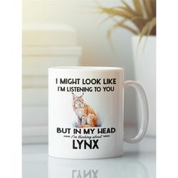 Lynx Gifts, Funny Lynx Mug about Lynx, Cute Lynx Cat