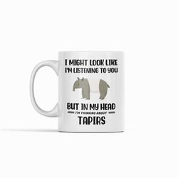 Tapir Gifts, Tapir Mug, Malayan Tapir, Tapir Lover Gift, Funny Tapir Mug