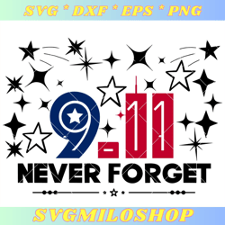 America September 11th Svg, Never Forget Svg, 911 Svg