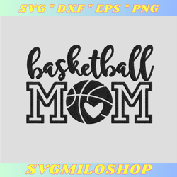 Basketball Mom Embroidery Design, Basketball Embroidery Design