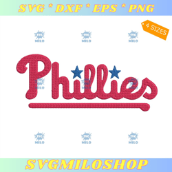 phillies embroidery design  philadelphia phillies embroidery design  phillies baseball embroidery design