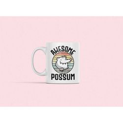 Opossum Mug, Possum Gifts, Awesome Possum Mug, Opossum Lover Gift, Cute Possum Cup, Marsupial Mug, Opossum Enthusiast Pr