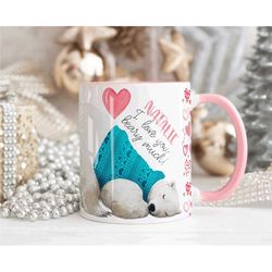 PERSONALISED Girlfriend Wife Fiance Mug, Personalised 'I Love You' Gift For Her, Mug Gift For Her, Wife Birthday Mug, Va
