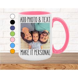 Personalized Coffee Mug Custom Mug Personalised Cup Custom Photo Mug Personalized Gifts Gift for Her Personalized Mug wi