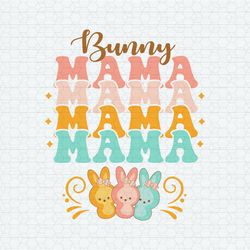 Bunny Mama Happy Easter Day SVG