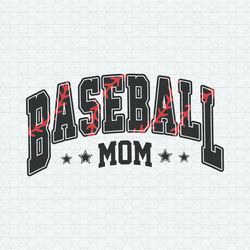 Funny Baseball Mom Sports Mama SVG