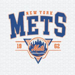 New York Mets 1962 Mlb Team SVG