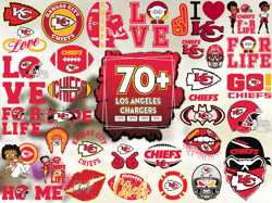 71 Designs Kansas City Chiefs Football Svg Bundle, Chiefs Logo Svg