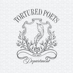 The Tortured Poets Department Taylor Swift Album SVG