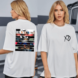 The Weeknd Albums Collection Two Side Shirt, Vintage The Weeknd XO Shirt