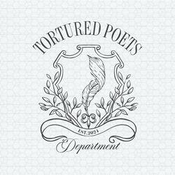 The Tortured Poets Department Taylor Album SVG