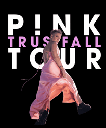 Pink Trustfall Tour 2023 Music Concert PNG Downlaod File