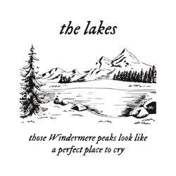 Vintage The Lakes Taylor SVG Folklore Album SVG File For Cricut