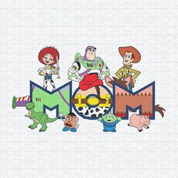 Retro Mom Toy Story Characters PNG1