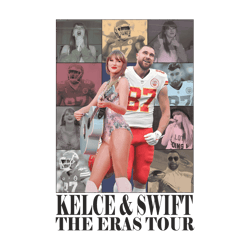 Vintage Kelce And Taylor The Eras Tour Png Download, Happy Valentine's Day