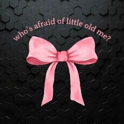 Who's Afraid Of Little Old Me Bow Tie PNG