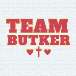 Team Butker Mini Heart Kansas City Chiefs Player SVG