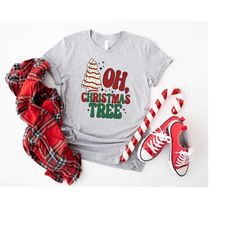 Oh Christmas Tree Sweatshirt, Christmas Cake Sweatshirt, Funny Christmas Shirt, Christmas Cake Tree, Retro Christmas Shi