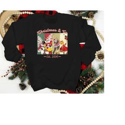 Retro Christmas  Co Est 1896 Sweatshirt, Classic Christmas Movie Sweatshirt, Vintage Santa Hoodie, Vintage Christmas Sw
