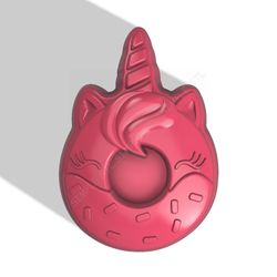 Unicorn Donut STL FILE for 3D printing