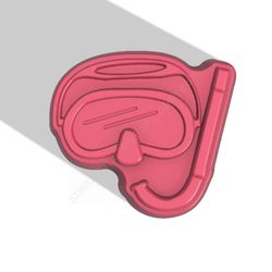 Diving mask stl FILE for 3D_printing
