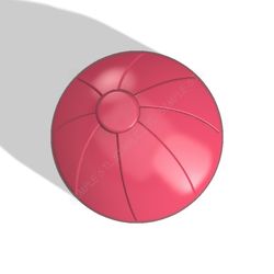 Inflatable Beach Ball stl FILE for vacuum forming and 3D print