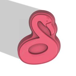 Inflatable Flamingo stl FILE for vacuum forming and 3D print