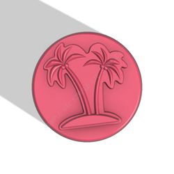 Palm trees stl FILE for vacuum forming and 3D print