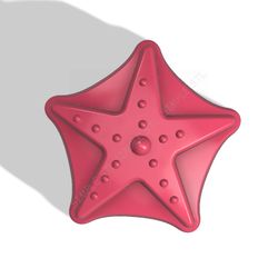 Starfish stl FILE for vacuum forming and 3D_printing