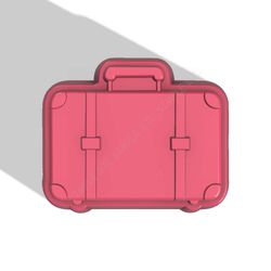 Suitcase stl FILE for vacuum forming and 3D print