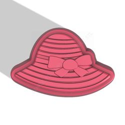 Sun hat stl FILE for vacuum forming and 3D_printing
