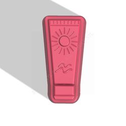 Sunscreen stl FILE for vacuum forming and 3D printing