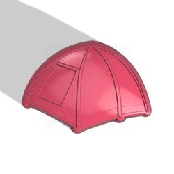 Tent stl FILE for vacuum forming and 3D printing
