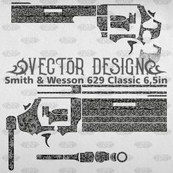 VECTOR DESIGN Smith & Wesson 629 Classic 6,5in Scrollwork