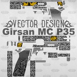 VECTOR DESIGN Girsan MC P35 "Roosters fight"